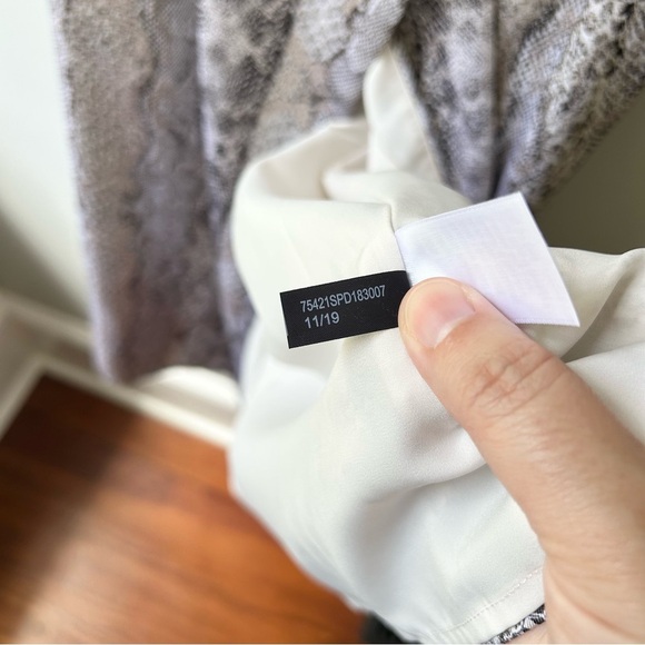 The Limited snakeskin print wrap dress - Picture 12 of 12